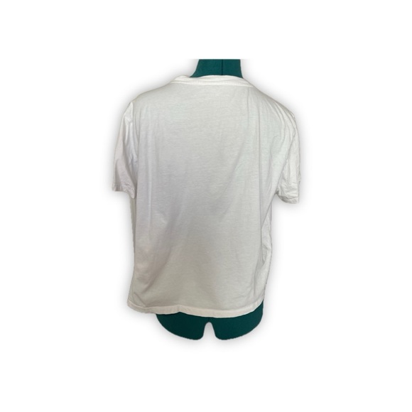 White Graphic T-Shirt with Lemon Cello Design - Picture 3 of 3